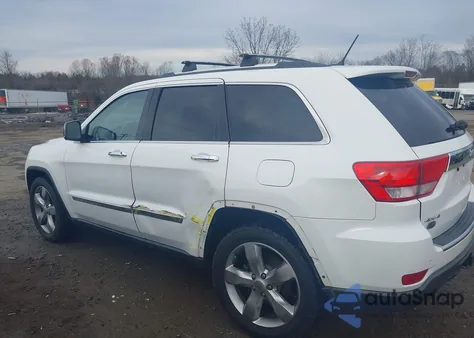 2013 Jeep Grand Cherokee Overland from USA, damaged, VIN 1C4RJFCT2DC544288